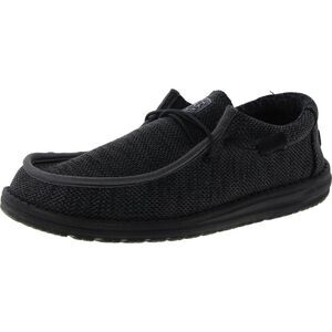 Hey Dude Wally Sox Classic Men's Knit Slip On Loafer Shoes Used